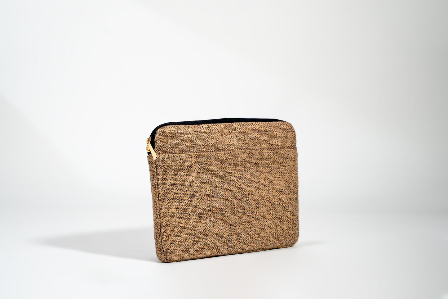 Jute Laptop Sleeve with Front Pocket (J-0075)